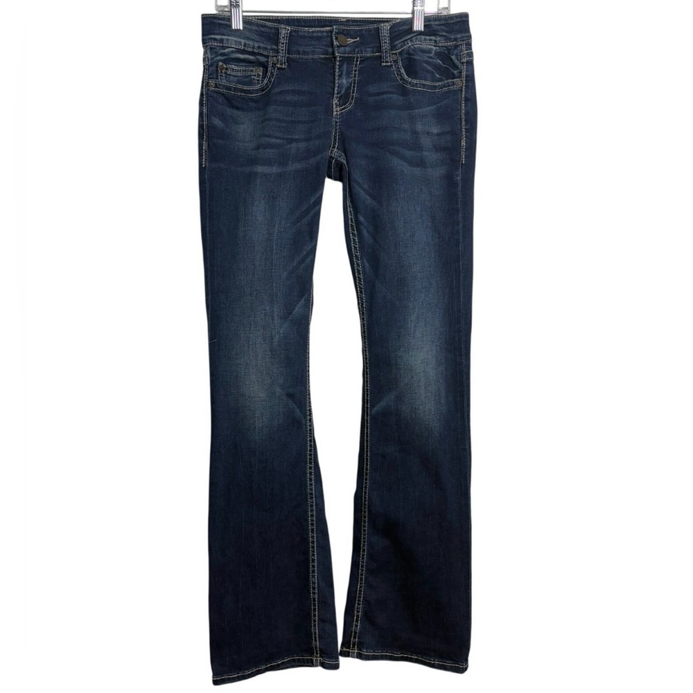 BKE Stella Bootcut Dark Wash Bootcut Relaxed Fit Jeans Sz27